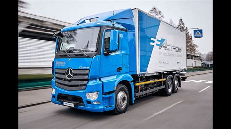 Mercedes E Actros Bis Zu Kilometer Reichweite Auto Motor Und Sport