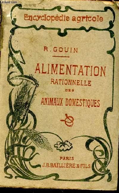 Alimentation Rationnelle Des Animaux Domestiques Introduction Par Le