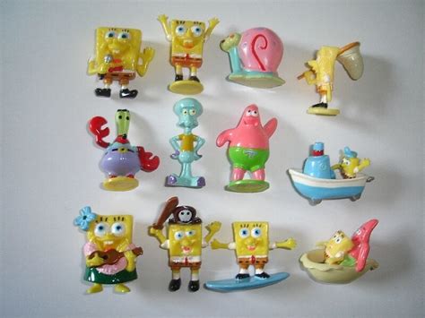 SPONGEBOB SQUAREPANTS MINI FIGURINES SET 1 BIP - FIGURES COLLECTIBLES MINIATURES | eBay