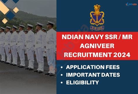 Indian Navy SSR MR Agniveer Recruitment 2024 Apply Now