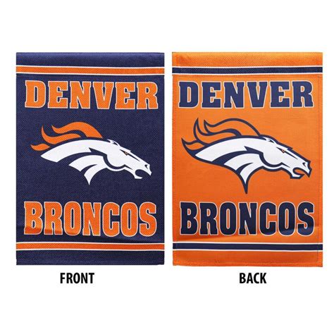 Denver Broncos Decorative Banners And Flags At