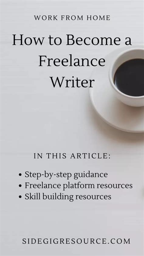 How To Become A Freelance Writer Artofit