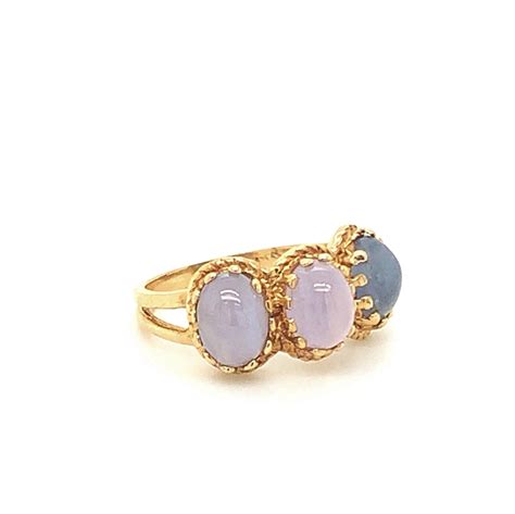 Star Sapphire Ring, Star Sapphire Ring for Women, Galaxy Ring ...