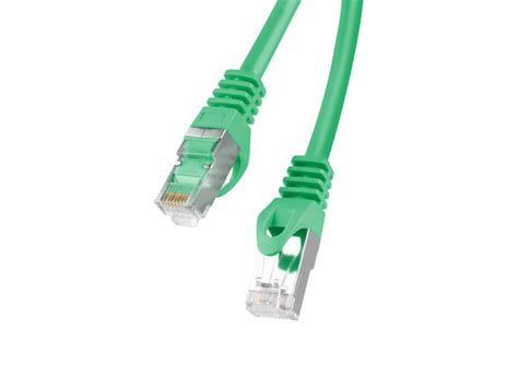 Kabel Lanberg Rj Patch Cord Kat Ftp M Zielony Fluke Proline