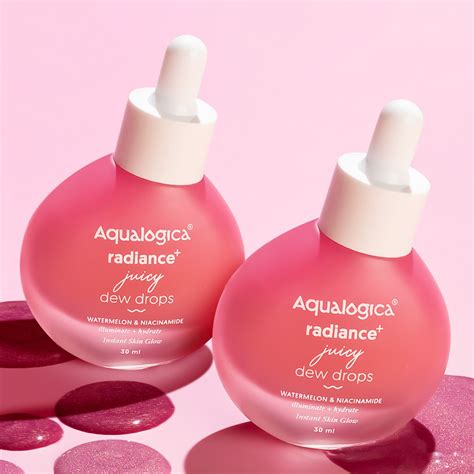 Radiance Juicy Dew Drops 30 Ml Pack Of 2 Aqualogica