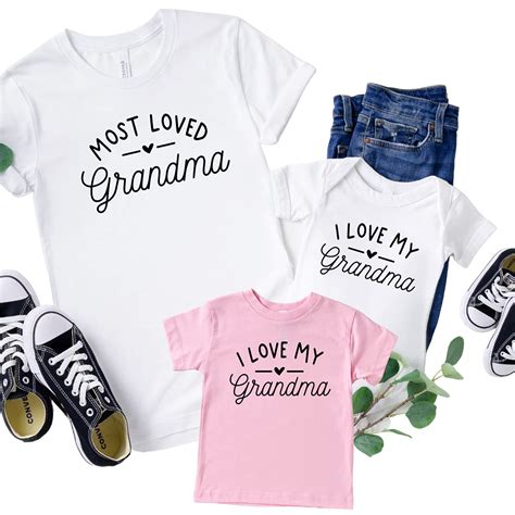 Most Loved Grandma And Granddaughter Ts Grandma And