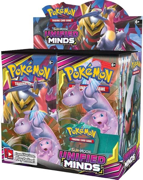 Pokemon Tcg Sun And Moon Unified Minds Booster Box Booster Packs Amazon Canada