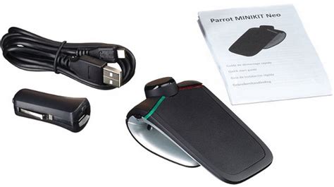 Minikit Neo De Parrot Bluetooth Freisprechanlage Mit Akku Deutsch