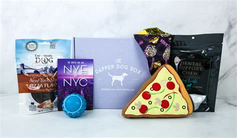 The Dapper Dog Box January 2020 Subscription Box Review + Coupon ...