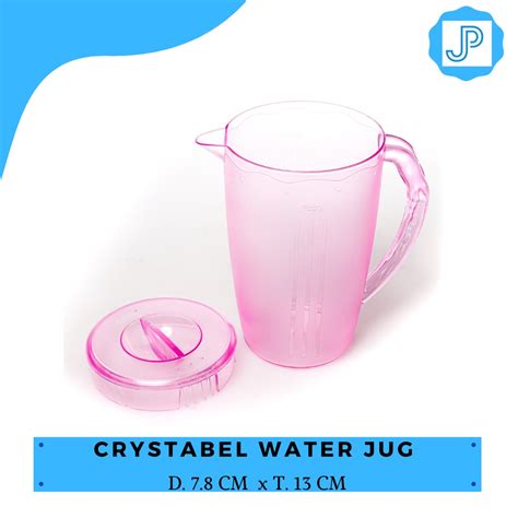 Jual Teko Plastik Bening Tahan Dingin Dan Panas Water Jug Crystabel