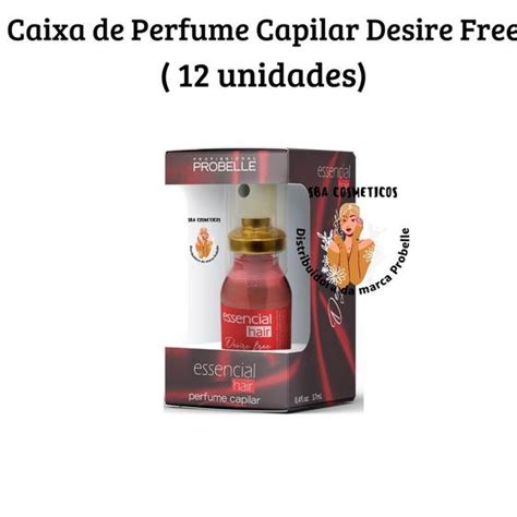 Caixa Perfume Capilar Desire Free X Ml Probelle Probelle