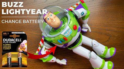 Change Battery In Buzz Lightyear Toy Story YouTube