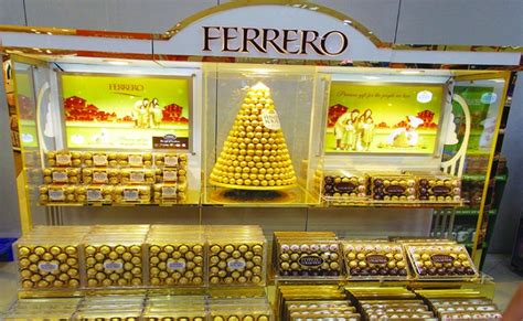 Ferrero Rochers Glittering Display For The Festive Season