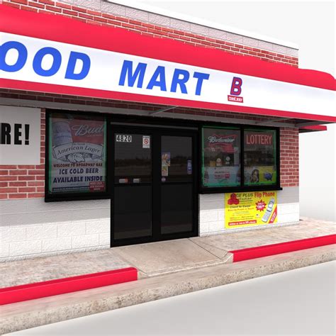 3d Mini Mart 2