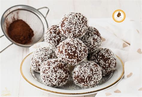 PALLINE DI COCCO CON RICOTTA E CACAO Velocissime