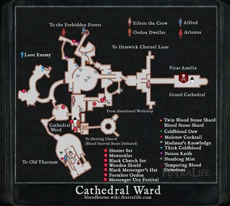 Maps Bloodborne Wiki