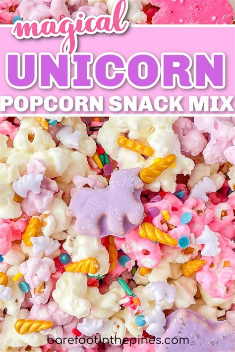 Unicorn Popcorn For A Magical Party Recipe Popcorn Party Unicorn