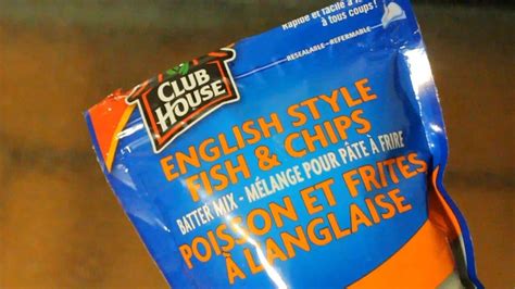 Club house English style fish & chips batter - One News Page VIDEO