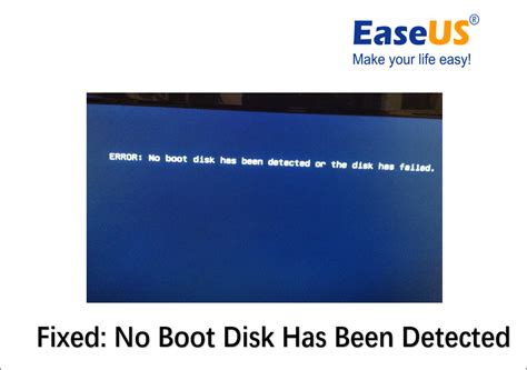 Efficient Ways To Fix No Boot Disk Has Been Detected Windows