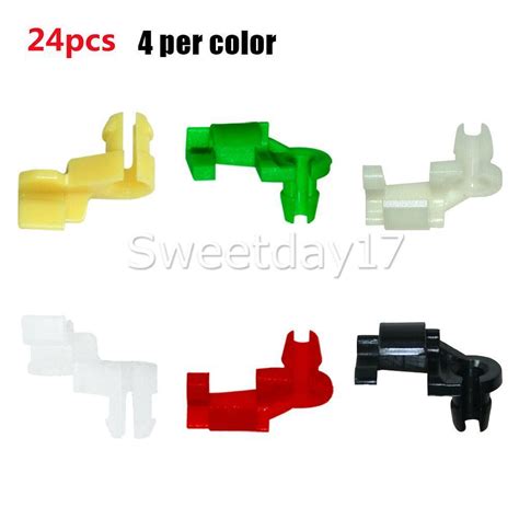 Door Lock Rod Car Clip Fasteners Clips Pairs Mm Rod Size Tailgate