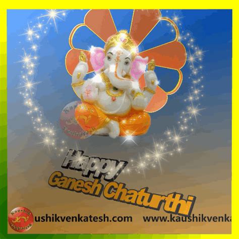 Ganesh Chaturthi Wishes Kaushik Venkatesh