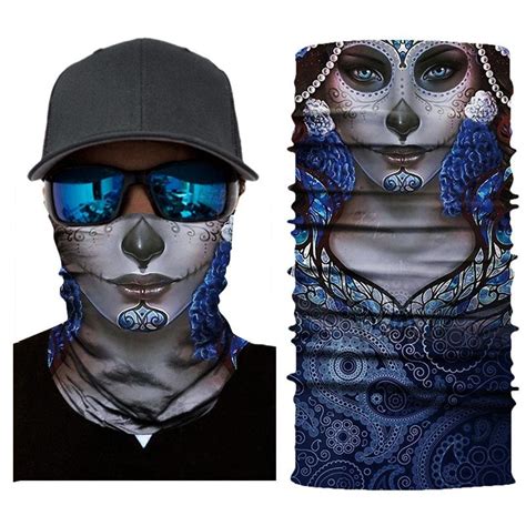 Motorcycle Face Mask Balaclava Biker Scary Masque Face Shield Unisex