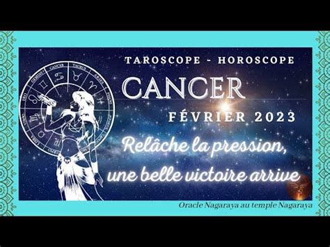 Cancer Et Ascendant F Vrier Rel Che La Pression Une Belle