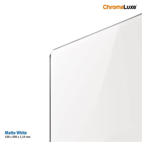 Chromaluxe Sublimatie Fotopaneel Mat Wit Aluminium Cl