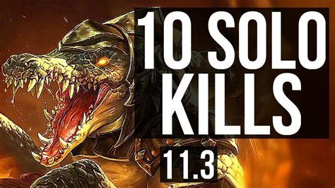 Renekton Vs Cassiopeia Top Solo Kills Games M Mastery