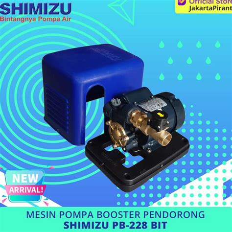 Jual Mesin Pompa Air Pendorong Otomatis Booster Pump Shimizu PB 228 BIT