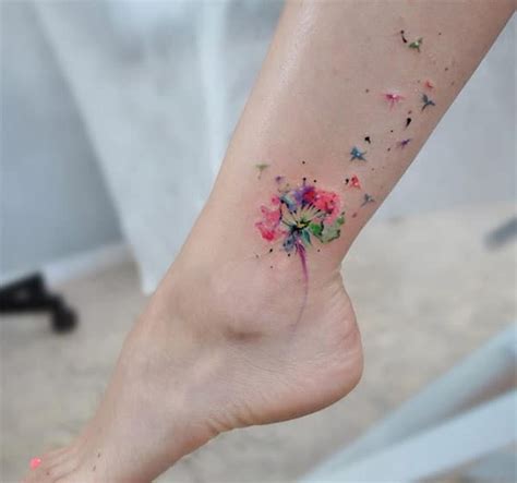 Colorful Leg Sleeve Tattoos