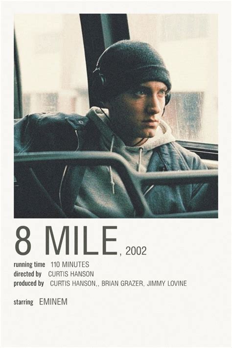 8 Mile Movie Poster