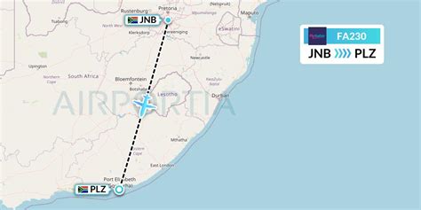 Fa Flight Status Safair Johannesburg To Port Elizabeth Sfr