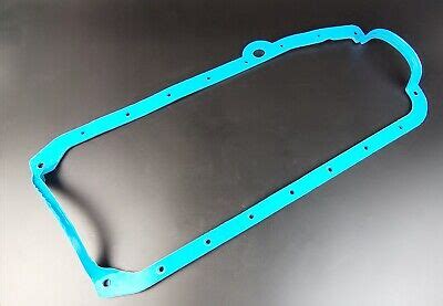 SBC Oil Pan Gasket Blue Rubber For Pre79 Early Chevy 58 79 283 327 350