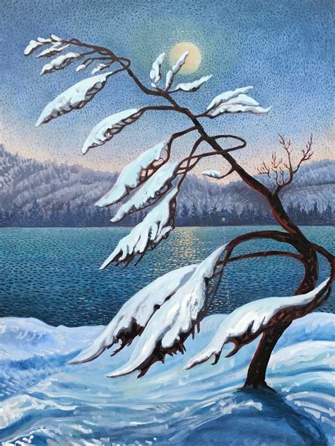 Gordon Bruce Art On Twitter RT Johnkinsella52 SnowMoon Tonight