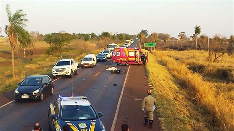 Idoso tem corpo dilacerado e morre em colisão de motocicleta