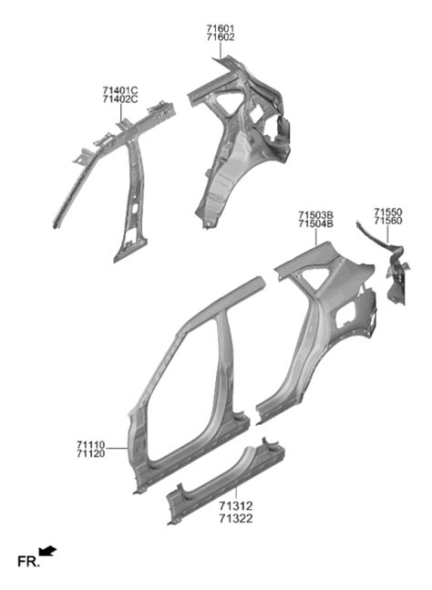 Side Body Panel 2023 Kia Seltos