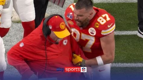 Travis Kelce rages at head coach after Chiefs fumble | Video | Watch TV ...