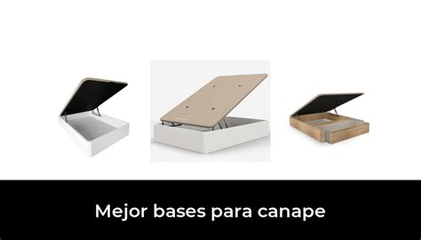 Mejor Bases Para Canape En Seg N Los Expertos Radio Lawen