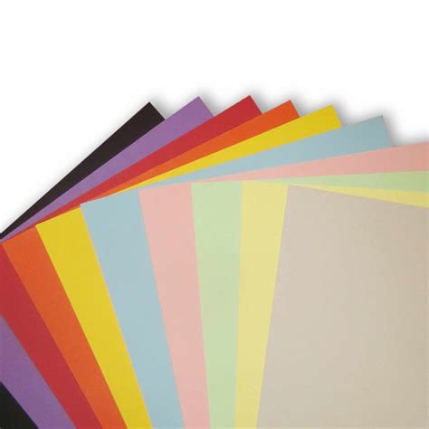 Coloured Card Medium Heavy 210 250gsm Ideal For Card Craft Ijc