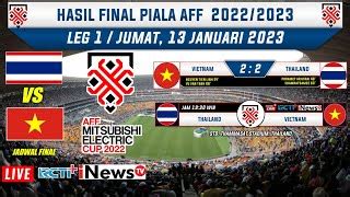 Hasil Final Leg 1 Piala AFF 2022 2023 Vietnam Vs Thailand Jadwal