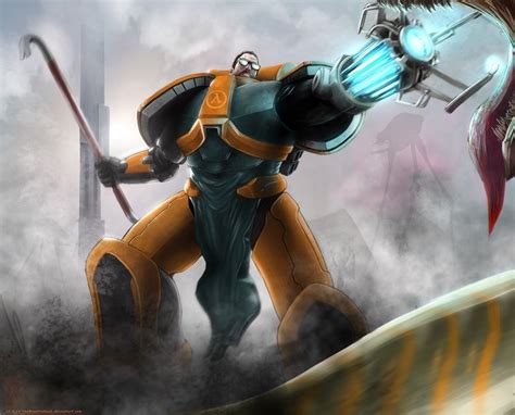 Half Life Adrian Shephard Art - Hakuchuumu