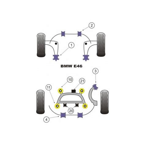 Silent Bloc Powerflex Triangle Avant Bmw E M Diam Tre Mm Pi Ces