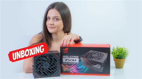 ASUS ROG STRIX 750w 80 Gold PSU Unboxing YouTube