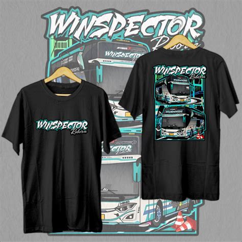 Jual Kaos Baju Busmania Winspector Anak Dewasa Bus Bis Mania Bismania