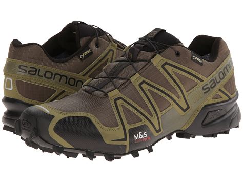 Salomon Speedcross 3 GTX® Dark Khaki/Black/Iguana Green - Zappos.com Free Shipping BOTH Ways