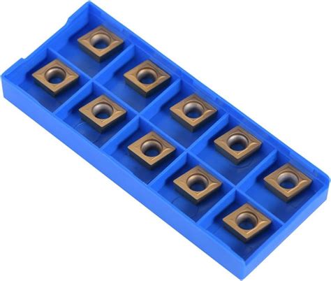 Coffret De Pcs Lames Inserts Rotatifs Cnc Cutters Forme Losange En