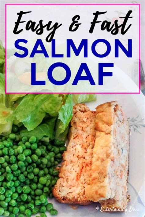 This Easy Salmon Loaf Recipe Made With Crackers And Canned Salmon Is Perfect For Those Weeknight