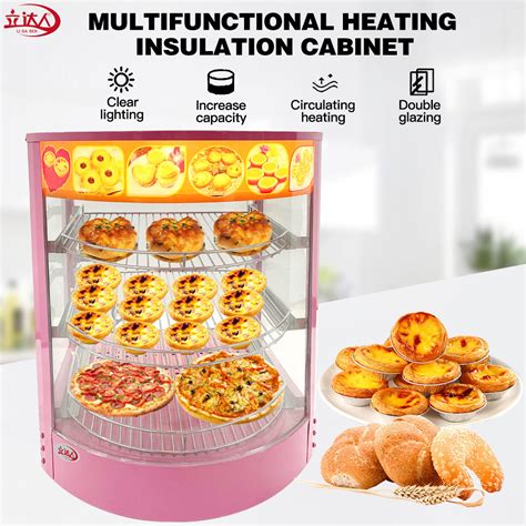 Cheap Price Commercial Kfc Food Display Warmer Warming Showcase