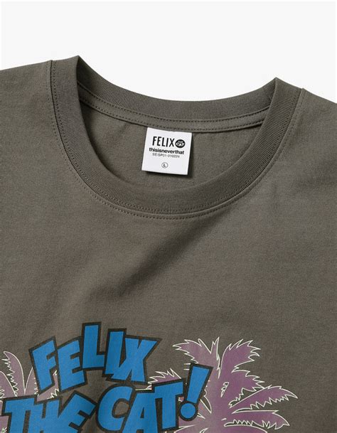 Thisisneverthat Felix Palm Tree Tee Dark Mocha